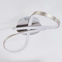 Hofstein Deckenleuchte Parson LED Nickel-Matt, 1-flammig -LED Leuchten Verkäufe 2022 deckenleuchte parson h3003794 7