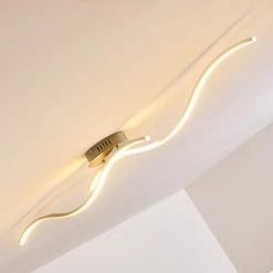 Hofstein Deckenleuchte Perugia LED Stahl geb&uuml;rstet, 1-flammig -LED Leuchten Verkäufe 2022 deckenleuchte perugia h168517 10