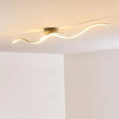 Hofstein Deckenleuchte Perugia LED Stahl geb&uuml;rstet, 1-flammig -LED Leuchten Verkäufe 2022 deckenleuchte perugia h168517 14