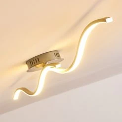 Hofstein Deckenleuchte Perugia LED Stahl geb&uuml;rstet, 1-flammig -LED Leuchten Verkäufe 2022 deckenleuchte perugia h168517 16