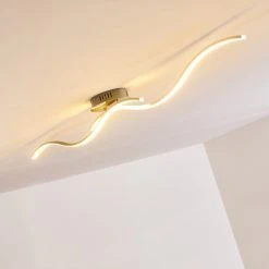 Hofstein Deckenleuchte Perugia LED Stahl geb&uuml;rstet, 1-flammig -LED Leuchten Verkäufe 2022 deckenleuchte perugia h168517 18