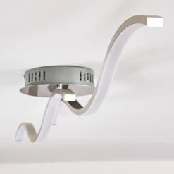 Hofstein Deckenleuchte Perugia LED Stahl geb&uuml;rstet, 1-flammig -LED Leuchten Verkäufe 2022 deckenleuchte perugia h168517 19