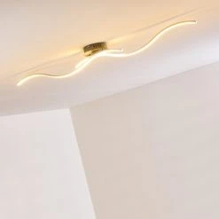 Hofstein Deckenleuchte Perugia LED Stahl geb&uuml;rstet, 1-flammig -LED Leuchten Verkäufe 2022 deckenleuchte perugia h168517 20