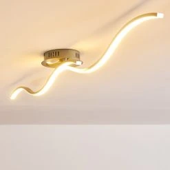 Hofstein Deckenleuchte Perugia LED Stahl geb&uuml;rstet, 1-flammig -LED Leuchten Verkäufe 2022 deckenleuchte perugia h168517 4