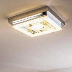 Hofstein Deckenleuchte Skrea LED Chrom, 1-flammig -LED Leuchten Verkäufe 2022 deckenleuchte skrea h3020890 do2 10