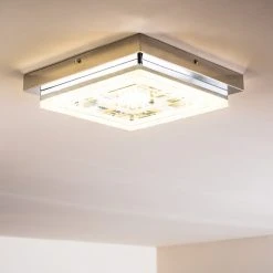 Hofstein Deckenleuchte Skrea LED Chrom, 1-flammig -LED Leuchten Verkäufe 2022 deckenleuchte skrea h3020890 do2 11