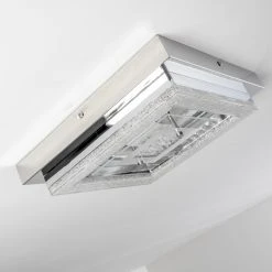 Hofstein Deckenleuchte Skrea LED Chrom, 1-flammig -LED Leuchten Verkäufe 2022 deckenleuchte skrea h3020890 do2 17