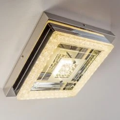 Hofstein Deckenleuchte Skrea LED Chrom, 1-flammig -LED Leuchten Verkäufe 2022 deckenleuchte skrea h3020890 do2 4