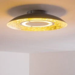 Hofstein Deckenleuchte Slatten LED Silber, 1-flammig -LED Leuchten Verkäufe 2022 deckenleuchte slatten h3021170 do2 10