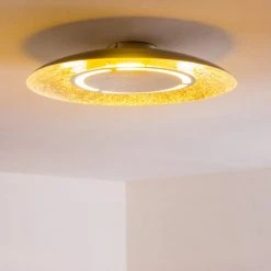 Hofstein Deckenleuchte Slatten LED Silber, 1-flammig -LED Leuchten Verkäufe 2022 deckenleuchte slatten h3021187 do2 10