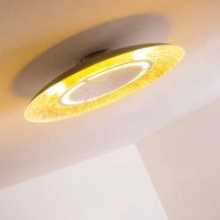 Hofstein Deckenleuchte Slatten LED Silber, 1-flammig -LED Leuchten Verkäufe 2022 deckenleuchte slatten h3021187 do2 8