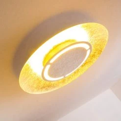 Hofstein Deckenleuchte Slatten LED Silber, 1-flammig -LED Leuchten Verkäufe 2022 deckenleuchte slatten h3021187 do2 9