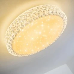 Hofstein Deckenleuchte Soppero LED Wei&szlig;, 1-flammig -LED Leuchten Verkäufe 2022 deckenleuchte soppero h3006627 4