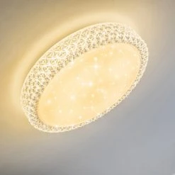 Hofstein Deckenleuchte Soppero LED Wei&szlig;, 1-flammig -LED Leuchten Verkäufe 2022 deckenleuchte soppero h3006627 5