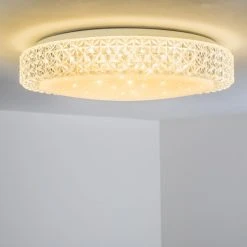 Hofstein Deckenleuchte Soppero LED Wei&szlig;, 1-flammig -LED Leuchten Verkäufe 2022 deckenleuchte soppero h3006627 6