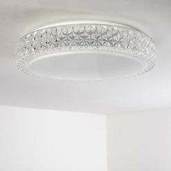 Hofstein Deckenleuchte Soppero LED Wei&szlig;, 1-flammig -LED Leuchten Verkäufe 2022 deckenleuchte soppero h3006627 9