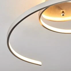 Hofstein Deckenleuchte Sorrent LED Nickel-Matt, 1-flammig -LED Leuchten Verkäufe 2022 deckenleuchte sorrent h168524 10