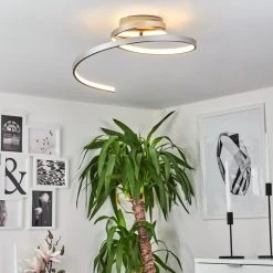 Hofstein Deckenleuchte Sorrent LED Nickel-Matt, 1-flammig -LED Leuchten Verkäufe 2022 deckenleuchte sorrent h168524 6