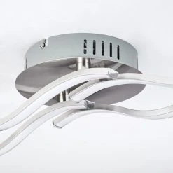 Hofstein Deckenleuchte Tarent LED Stahl geb&uuml;rstet, 1-flammig -LED Leuchten Verkäufe 2022 deckenleuchte tarent h168548 2