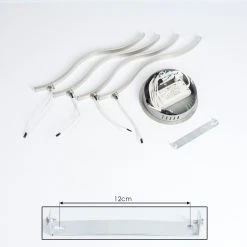 Hofstein Deckenleuchte Tarent LED Stahl geb&uuml;rstet, 1-flammig -LED Leuchten Verkäufe 2022 deckenleuchte tarent h168548 4