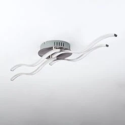 Hofstein Deckenleuchte Tarent LED Stahl geb&uuml;rstet, 1-flammig -LED Leuchten Verkäufe 2022 deckenleuchte tarent h168548 7