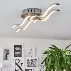 Hofstein Deckenleuchte Tarent LED Stahl geb&uuml;rstet, 1-flammig -LED Leuchten Verkäufe 2022 deckenleuchte tarent h168548 8