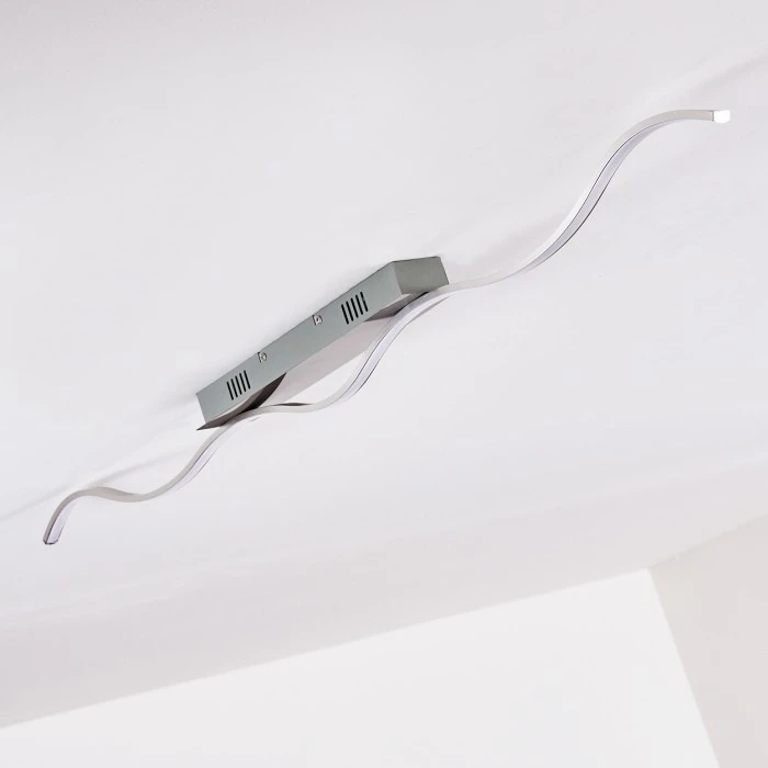 Hofstein Deckenleuchte Tropea LED Stahl gebürstet, 1-flammig 14 Hofstein Deckenleuchte Tropea LED Stahl gebürstet, 1-flammig – Bild 14