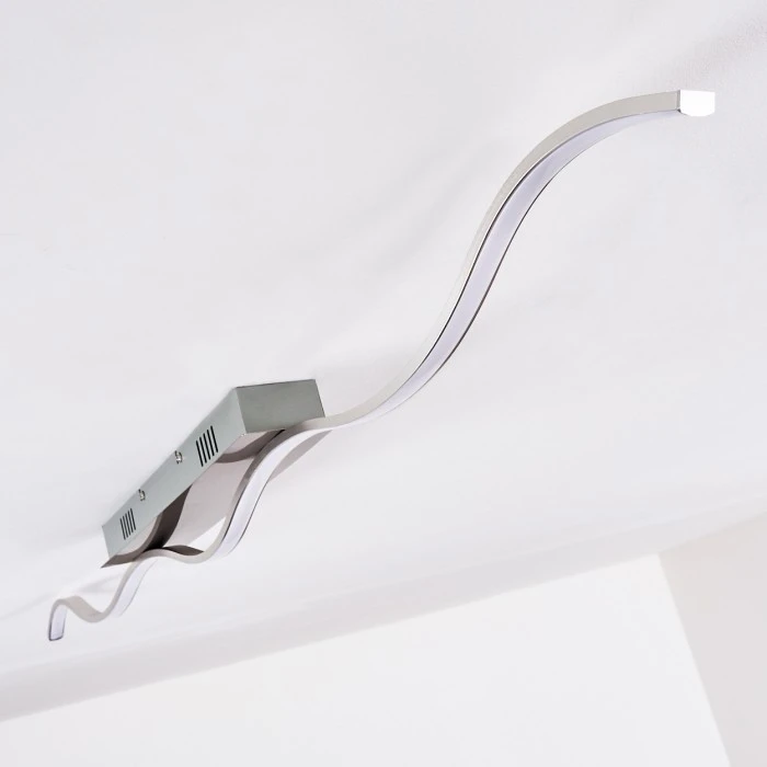 Hofstein Deckenleuchte Tropea LED Stahl gebürstet, 1-flammig 4 Hofstein Deckenleuchte Tropea LED Stahl gebürstet, 1-flammig – Bild 4