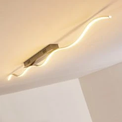 Hofstein Deckenleuchte Tropea LED Stahl gebürstet, 1-flammig 23 Hofstein Deckenleuchte Tropea LED Stahl gebürstet, 1-flammig -LED Leuchten Verkäufe 2022 deckenleuchte tropea h168531 5