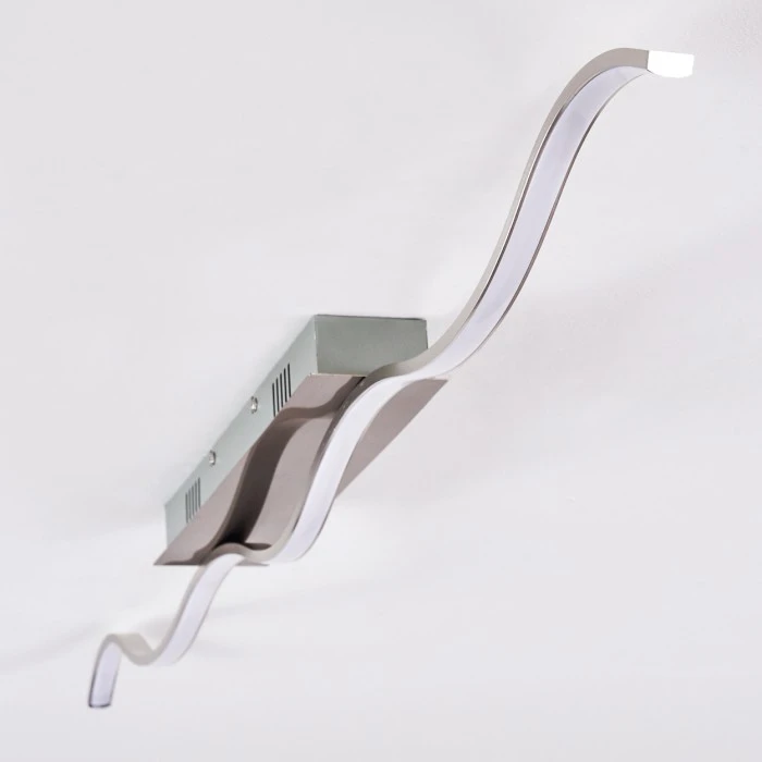 Hofstein Deckenleuchte Tropea LED Stahl gebürstet, 1-flammig 8 Hofstein Deckenleuchte Tropea LED Stahl gebürstet, 1-flammig – Bild 8