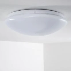 Hofstein Deckenleuchte Zoar LED Wei&szlig;, 1-flammig, Fernbedienung, Farbwechsler -LED Leuchten Verkäufe 2022 deckenleuchte zoar h3004197 3