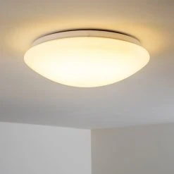 Hofstein Deckenleuchte Zoar LED Wei&szlig;, 1-flammig, Fernbedienung, Farbwechsler -LED Leuchten Verkäufe 2022 deckenleuchte zoar h3004197 9