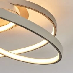 Hofstein Demaine Deckenleuchte LED Grau, 1-flammig -LED Leuchten Verkäufe 2022 demaine deckenleuchte h3456613 5