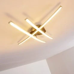 Hofstein Deneb Deckenleuchte LED Nickel-Matt, 3-flammig -LED Leuchten Verkäufe 2022 deneb deckenleuchte h3011423 do4 13