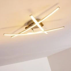 Hofstein Deneb Deckenleuchte LED Nickel-Matt, 3-flammig -LED Leuchten Verkäufe 2022 deneb deckenleuchte h3011423 do4 15