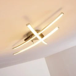 Hofstein Deneb Deckenleuchte LED Nickel-Matt, 3-flammig -LED Leuchten Verkäufe 2022 deneb deckenleuchte h3011423 do4 3