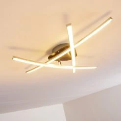 Hofstein Deneb Deckenleuchte LED Nickel-Matt, 3-flammig -LED Leuchten Verkäufe 2022 deneb deckenleuchte h3011423 do4 6