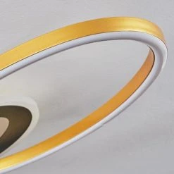 Hofstein Deroche Deckenleuchte LED Schwarz, Gold, 1-flammig 14 Hofstein Deroche Deckenleuchte LED Schwarz, Gold, 1-flammig -LED Leuchten Verkäufe 2022 deroche deckenleuchte h3561294 2