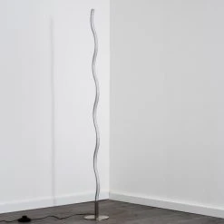 Hofstein Dillon Stehlampe LED Nickel-Matt, 1-flammig -LED Leuchten Verkäufe 2022 dillon stehlampe h3000588 16