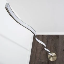 Hofstein Dillon Stehlampe LED Nickel-Matt, 1-flammig -LED Leuchten Verkäufe 2022 dillon stehlampe h3000588 18
