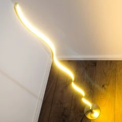 Hofstein Dillon Stehlampe LED Nickel-Matt, 1-flammig -LED Leuchten Verkäufe 2022 dillon stehlampe h3000588 3
