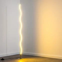 Hofstein Dillon Stehlampe LED Nickel-Matt, 1-flammig -LED Leuchten Verkäufe 2022 dillon stehlampe h3000588 9