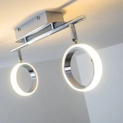 Hofstein Dobris Deckenspot LED Chrom, 2-flammig -LED Leuchten Verkäufe 2022 dobris deckenspot h166889 10