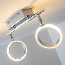 Hofstein Dobris Deckenspot LED Chrom, 2-flammig -LED Leuchten Verkäufe 2022 dobris deckenspot h166889 13
