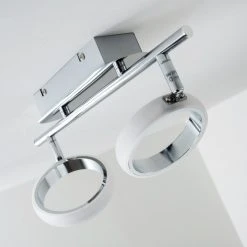 Hofstein Dobris Deckenspot LED Chrom, 2-flammig -LED Leuchten Verkäufe 2022 dobris deckenspot h166889 15