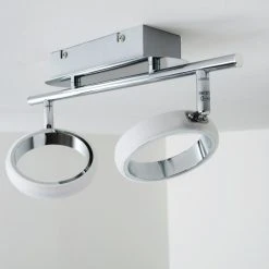 Hofstein Dobris Deckenspot LED Chrom, 2-flammig -LED Leuchten Verkäufe 2022 dobris deckenspot h166889 16