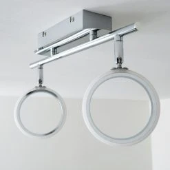 Hofstein Dobris Deckenspot LED Chrom, 2-flammig -LED Leuchten Verkäufe 2022 dobris deckenspot h166889 18