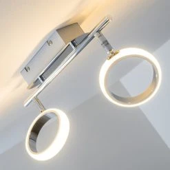 Hofstein Dobris Deckenspot LED Chrom, 2-flammig -LED Leuchten Verkäufe 2022 dobris deckenspot h166889 5