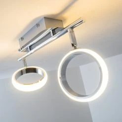 Hofstein Dobris Deckenspot LED Chrom, 2-flammig -LED Leuchten Verkäufe 2022 dobris deckenspot h166889 7