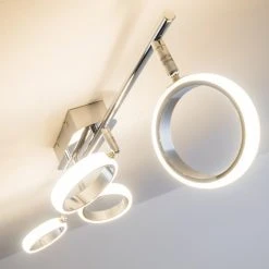 Hofstein Dobris Deckenspot LED Chrom, 4-flammig -LED Leuchten Verkäufe 2022 dobris deckenspot h166902 14